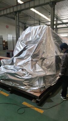 آلة تفجير كرات الصلب بقدرة 45 كيلو واط وسعة تحميل 400 كجم