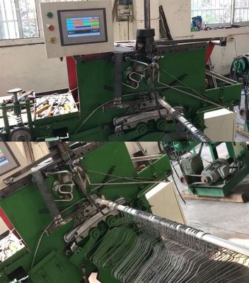 نوع التحكم PLC التلقائي شماعات الغسيل المجلفن ماكينة QK-3